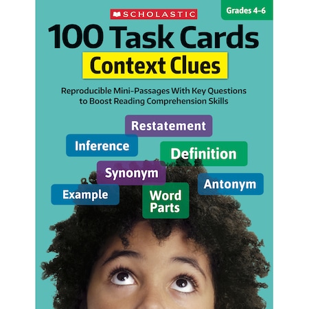 Scholastic Context Clues - 100 Task Cards 9781338603170